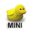 Eine Ente zum Häkeln -- Die MINI-Version